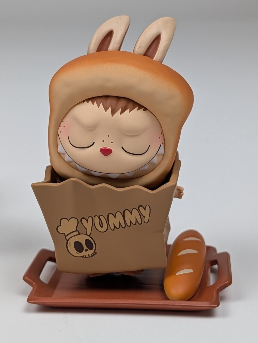 Pop Mart Labubu The Monsters Almost Hidden Bread Bag Blind Box Art Toy Figure